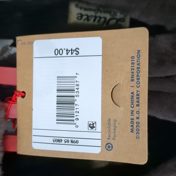 Dluxe by Dearfoams Mens Size 12 - Picture 7 of 7